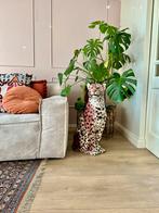 Luipaard beeld roze stippen Italiaans pink panther nieuw XL, Ophalen of Verzenden