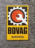 BOVAG emaille rijschool bord., Ophalen of Verzenden