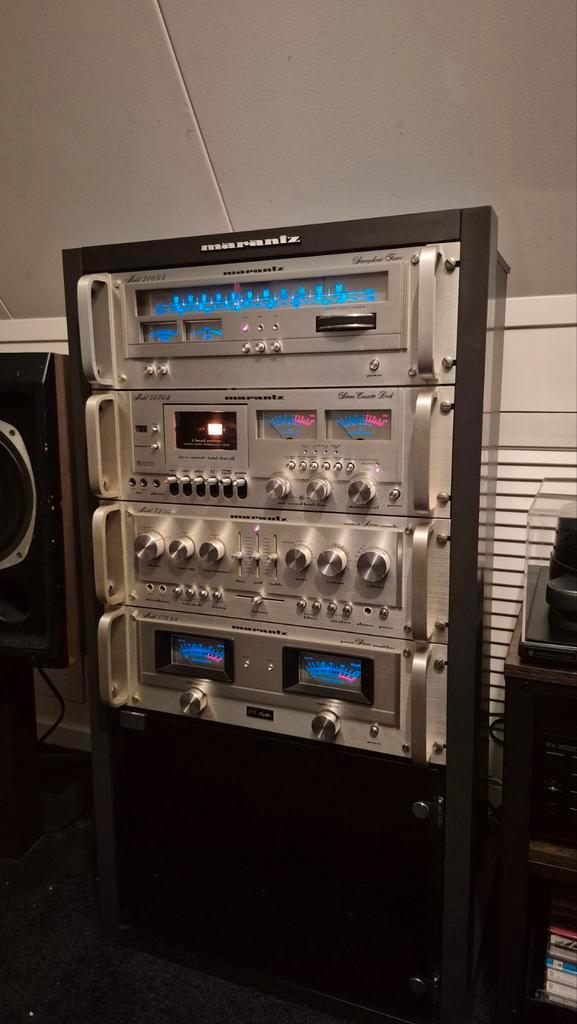 Unieke marantz set, 170DC, 3250, 5030, 2100, Audio, Tv en Foto, Stereo-sets, Zo goed als nieuw, Cassettedeck, Overige merken, Ophalen