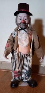 Clown op standaard, Ophalen of Verzenden, Zo goed als nieuw, Pop