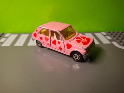 Majorette 280 - Renault 5 [rose] 1/51, Hobby en Vrije tijd, Modelauto's | Overige schalen, Gebruikt, Auto, Ophalen of Verzenden