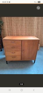 Mooi vintage kastje, Ophalen, Gebruikt, 50 tot 100 cm, 3 of 4 laden