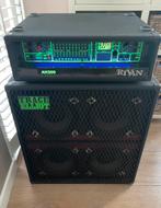 Trace Elliot Basversterker AH250 top + 4x10 200W cabinet, Muziek en Instrumenten, Gebruikt, Ophalen of Verzenden, 100 watt of meer