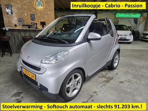 Smart Fortwo cabrio 1.0 Passion - stoelverwarming - softouch, Auto's, Smart, Bedrijf, Te koop, ForTwo, ABS, Airbags, Centrale vergrendeling