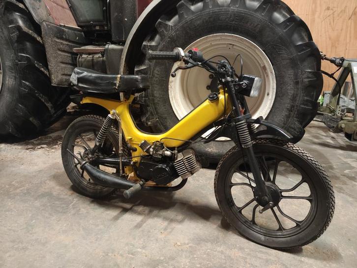 Tomos 65cc Geel Kenteken, Fietsen en Brommers, Brommers | Tomos, Gebruikt, Overige modellen, Maximaal 45 km/u, Ophalen