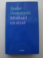 F.M. Dostojewski - Misdaad en straf, Boeken, Literatuur, Ophalen of Verzenden, Europa overig, Zo goed als nieuw