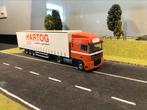 Daf XF met tautliner van Hartog, Hobby en Vrije tijd, Modelauto's | 1:50, Ophalen of Verzenden, Zo goed als nieuw, Bus of Vrachtwagen
