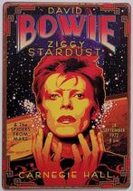 David Bowie Ziggy Stardust reclamebord van metaal wandbord, Verzamelen, Info@deconoord.nl, Deco Noord, Nieuw, Ophalen of Verzenden