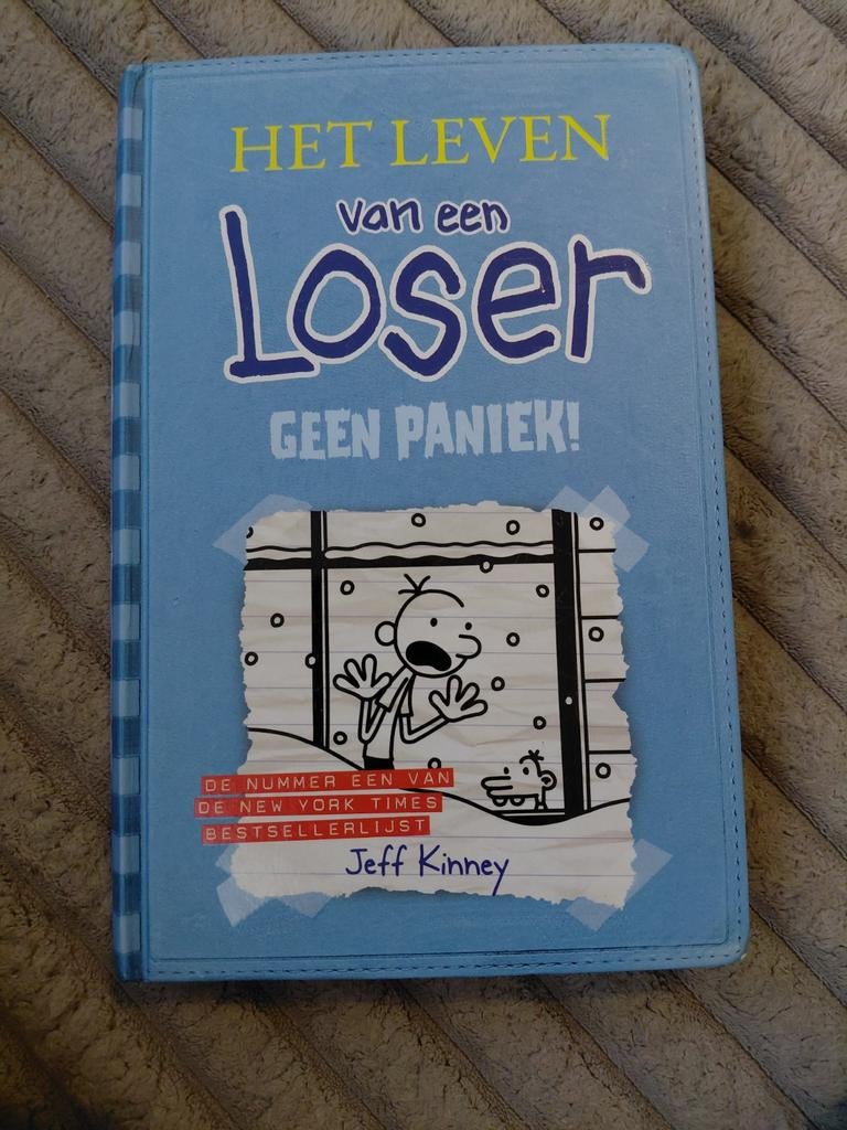Jeff Kinney - Geen paniek!, Boeken, Ophalen of Verzenden, Zo goed als nieuw, Jeff Kinney