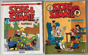 Sjors en Sjimmie, 2 stripboeken beschikbaar voor biedingen