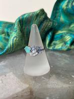 Smaragd tanzaniet geluk beschermt intuïtie welvaart liefde, Nieuw, Ophalen of Verzenden, 17 tot 18, Dame of Heer