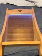 Spiegel met houten frame, Ophalen, Zo goed als nieuw, Eenpersoons