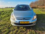 Peugeot 307 2.0 16V SW AUT 2004 Grijs Automaat, Auto's, 74 €/maand, Zwart, 4 cilinders, 7 stoelen
