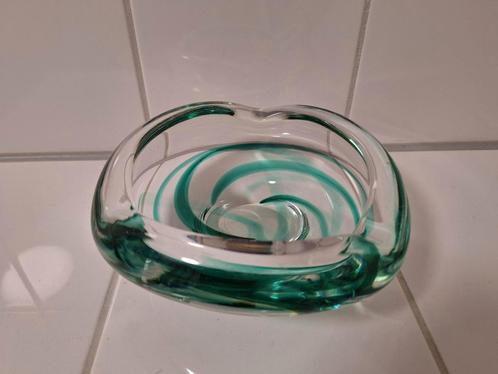 Max Verboeket Glazen Schaal/Asbak Kristal Unie Maastricht, Antiek en Kunst, Antiek | Glas en Kristal, Ophalen