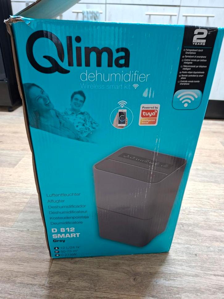 Qlima D 812 SMART, Witgoed en Apparatuur, Luchtbehandelingsapparatuur, Nieuw, Luchtontvochter, Ophalen of Verzenden