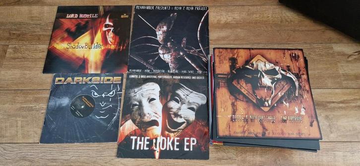 Hardcore Gabber Vinyl Collectie, Cd's en Dvd's, Vinyl | Dance en House, Gebruikt, Techno of Trance, 12 inch, Ophalen of Verzenden