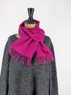 Vintage Tie Rack Sjaal - Fuchsia Wol, Made in Scotland, Geen idee, Ophalen of Verzenden, Gedragen, Geen idee