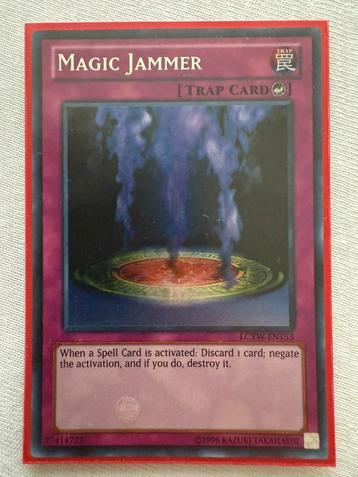 Magic Jammer yugioh Secret Rare beschikbaar voor biedingen