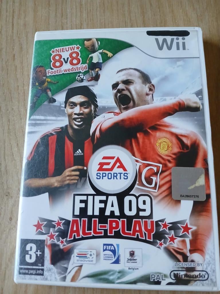 FIFA 09 - Nintendo Wii - EA Sports Voetbalgame, Gebruikt, 1 speler, Ophalen of Verzenden, Eén computer