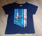 * Leuk donkerblauw Sonic shirt, mt 122/128 *, Gebruikt, Sega, Verzenden, Shirt of Longsleeve