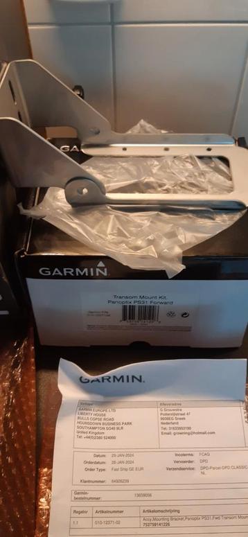 Garmin PS30/PS31 montagebeugel beschikbaar voor biedingen