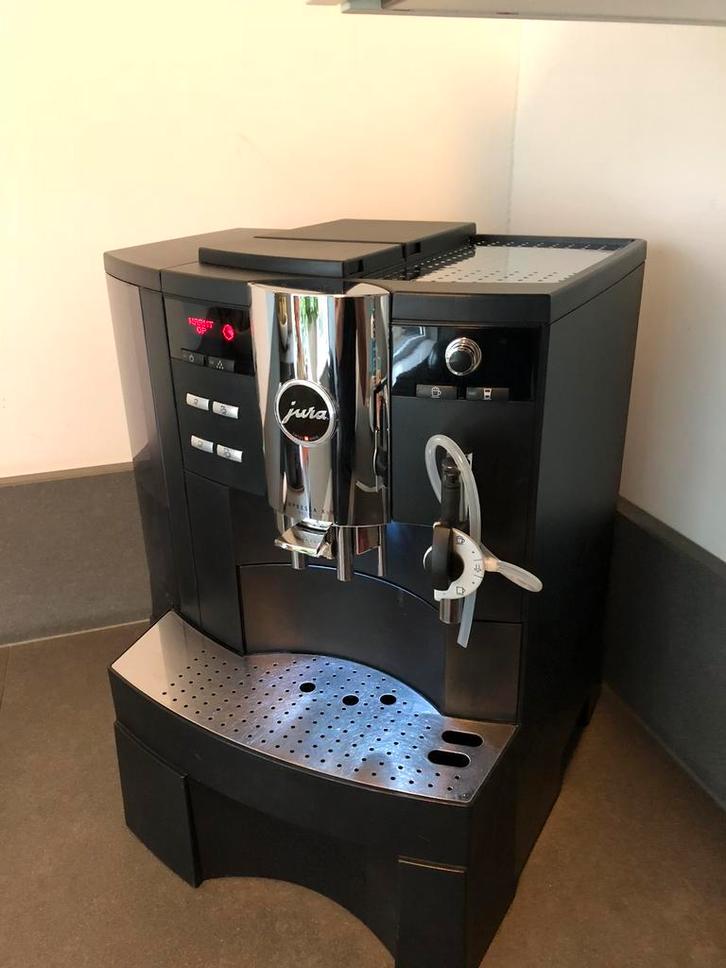 Jura XS9 gereviseerd met garantie cappuccino espresso bonen, Witgoed en Apparatuur, Koffiezetapparaten, Zo goed als nieuw, Gemalen koffie