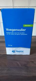 Gyproc Voegenvuller, Ophalen, Gebruikt