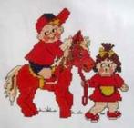 Borduurpakket Kinderen met paard no 470 Helga Martare, Hobby en Vrije tijd, Borduren en Borduurmachines, Ophalen of Verzenden