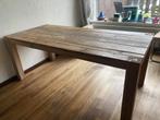 Houten Eettafel, Huis en Inrichting, Tafels | Eettafels, Ophalen, Gebruikt, 50 tot 100 cm, Vijf personen of meer