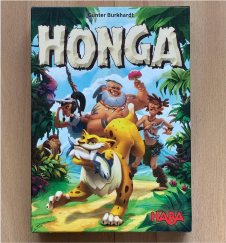 Honga bordspel, Hobby en Vrije tijd, Gezelschapsspellen | Bordspellen, Zo goed als nieuw, Ophalen of Verzenden