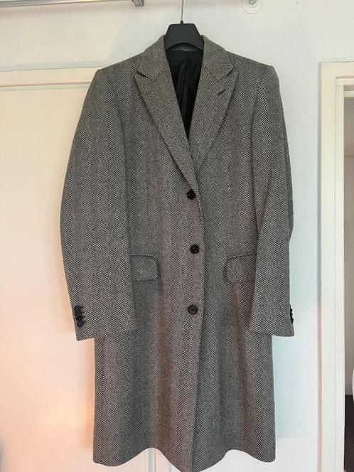 Klassieke mantel, Kleding | Heren, Jassen | Winter, Gedragen, Maat 48/50 (M), Grijs, Ophalen of Verzenden