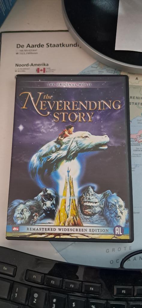 The Neverending Story dvd, Cd's en Dvd's, Dvd's | Science Fiction en Fantasy, Zo goed als nieuw, Fantasy, Alle leeftijden, Ophalen of Verzenden