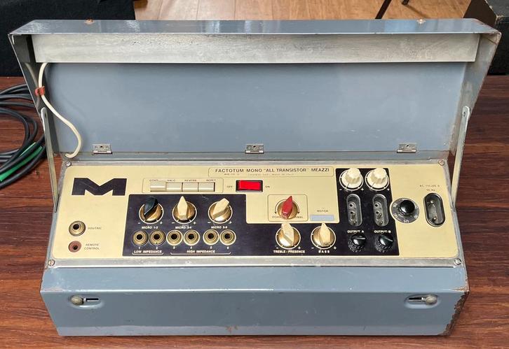 Meazzi All Transistor tape echo 60’s, Muziek en Instrumenten, Effecten, Zo goed als nieuw, Ophalen