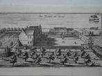 ets Gezicht op kasteel Herent, bij Leuven 1706, Harrewyn, Antiek en Kunst, Kunst | Etsen en Gravures, Verzenden