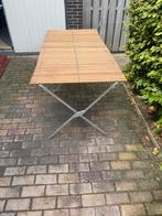 Standwerkerstafel, Tuin en Terras, Tuintafels, Ophalen of Verzenden, Zo goed als nieuw, Rechthoekig, Aluminium
