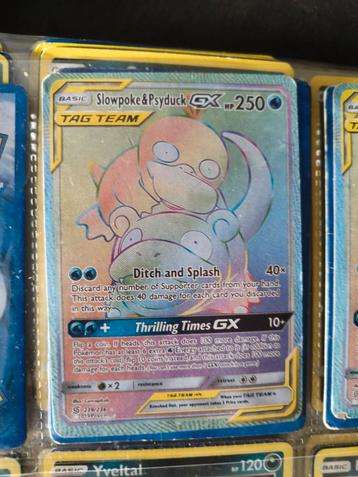 Tag team slowpoke en psyduck gx beschikbaar voor biedingen