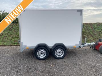 NIEUW VDM Gesloten aanhangwagen Tandemasser Grote voorraad beschikbaar voor biedingen