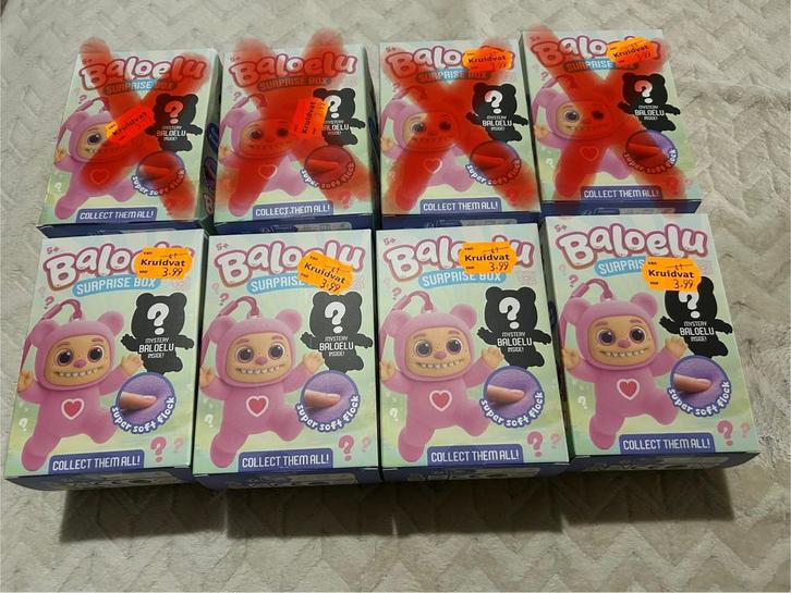 NIEUW 4x Baloelu, Verzamelen, Poppetjes en Figuurtjes, Nieuw, Ophalen