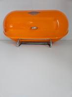 Wesco broodtrommel oranje, Ophalen of Verzenden, Gebruikt