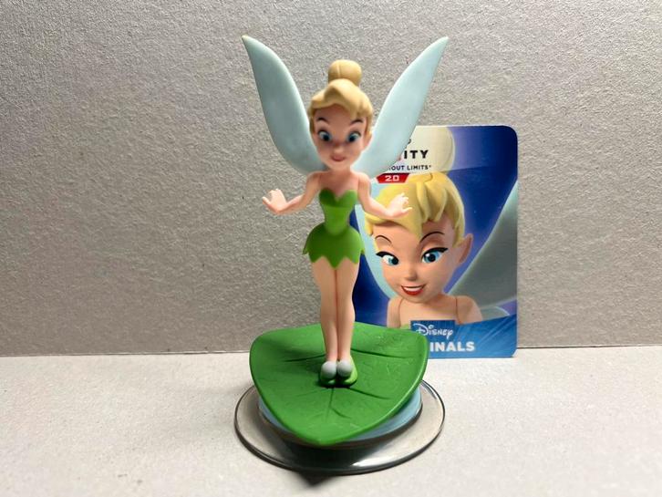 Disney Infinity 2.0 Tinker Bell mét kaart, Spelcomputers en Games, Games | Nintendo Wii U, Zo goed als nieuw, Role Playing Game (Rpg)