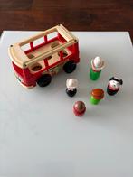 Vintage Fisher Price Mini-Bus met Figuurtjes, Ophalen of Verzenden, Gebruikt, Jongen of Meisje