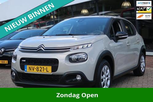 Citroen C3 1.2 PureTech Feel 1e EIG_LED_CRUIS_DOH_NAP., Auto's, Citroën, Bedrijf, Te koop, C3, ABS, Airbags, Airconditioning, Boordcomputer
