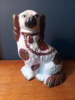 Antiek Staffordshire Cocker Spaniel Beeldje - 19e Eeuw, Ophalen of Verzenden