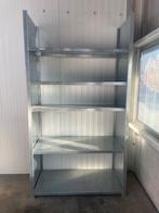 Open stellingkast – ijzer grijs, Ophalen, Zo goed als nieuw