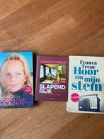 Franca Treur Boeken - Dorsvloer, Slapend Rijk, Hoor nu mijn, Boeken, Ophalen of Verzenden, Zo goed als nieuw, Nederland