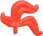 Lego Red Minifigure, Plume Feather Triple, Ophalen of Verzenden, Gebruikt, Losse stenen, Lego