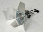 Theaterspots, Huis en Inrichting, Lampen | Spots, Ophalen, Gebruikt, Metaal of Aluminium, Halogeen