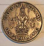 One shilling Koning George VI 1947, Postzegels en Munten, Ophalen of Verzenden, Losse munt, Overige landen