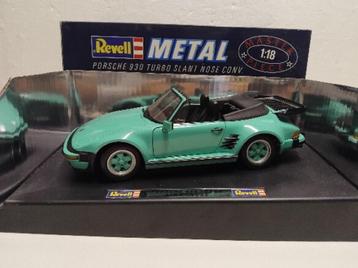 Porsche 930 Turbo slant nose mint Revell metal 1:18 KRD beschikbaar voor biedingen
