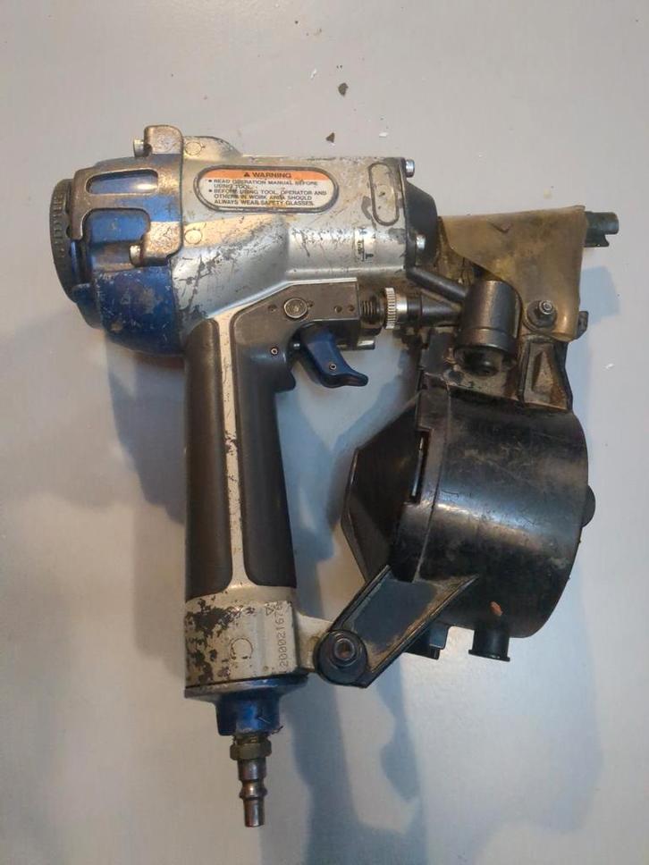 Max CN502 Spijkerpistool - Incl. Spijkers!, Doe-het-zelf en Verbouw, Gereedschap | Overige machines, Gebruikt, Ophalen of Verzenden